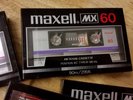 1 x Maxell MX 60 original rare Made in Japan C60 blank metal cassette tape IV 4