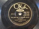 78 RPM BLUES - TEXAS ALEXANDER MISSISSIPPI SHEIKS OKEH 8813 E- SHE'S SO FAR