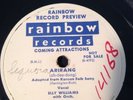 PROMO Rainbow 78 RPM Elly Williams - Arirang (Korean Song) 253 V++