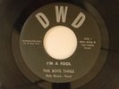 Boys Three 45 I'M A FOOL / SURF CITY inst. DWD VG+to VG++Minn.garage sax accord.