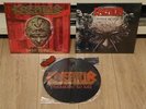 KREATOR - GOLD VINYL LP SET VIOLENT REVOLUTION + ENEMY OF GOD + SLIPMAT+PATCH