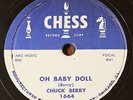 CHUCK BERRY Baby Doll CHESS 1664 VG Blues Rock Rare 78 RPM