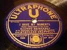 JAZZ DJANGO REINHARDT I Have My Moments ULTRAPHONE 1547 EE-