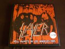 SLAYER  HELL AWAITS IN LOS ANGELES 1985 DOUBLE LP COLORED VINYL LIMITED BOX