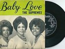 THE SUPREMES OZ EP PIC COVER BABY LOVE 45 RPM VINYL RECORD