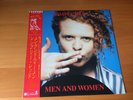 LP SIMPLY RED MEN AND WOMEN JAPAN OBI