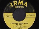 JIMMY MCCRACKLIN: I Wanna Make Love To You / You're The One 45 (sl warp dnap) B