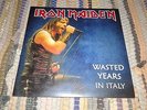 IRON MAIDEN  WASTED YEARS IN ITALY    BLACK   7'