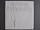 THE CHARLATANS : RARE LIMITED EDITION VINYL LP , WHITE PVC SLEEVE. SOME FRIENDLY