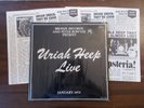 Uriah Heep Live January 1973 beaut 2LP set in shrink on Mercury