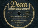 78tk-Black Gospel-DECCA 48013-Sister Rosetta Tharpe