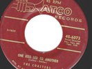 Coasters  ONE KISS LED TO ANOTHER (ROCK N ROLL 45) #6073 PLAYS STRONG VG+