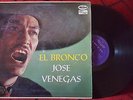Mexican Folk JOSE VENEGAS ** El Bronco ** VERY SCARCE & ORIGINAL Mexico LP