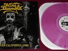 King Diamond ?– The King Over California 1986 MISS PRESS LP PINK VINYL