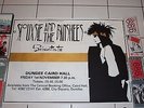SIOUXSIE AND THE BANSHEES - 1985 SCOTTISH CONCERT POSTER - ORIGINAL