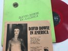 David Bowie In America LP   RARE   Red Vinyl   TMOQ   Very Clean