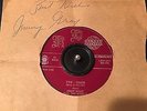 JIMMY GRAY RARE Rockabilly 45 Record   Two Timer  MINT -   AUTOGRAPHED SLEAVE