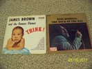 JAMES BROWN And His Famous Flames Think  LP Plus OTTIS REDDING Dock of Bay Vinyl