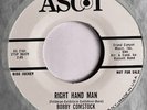 Rockabilly 45 BOBBY COMSTOCK “Right Hand Man” ASCOT orig wlp ’64 NM HEAR