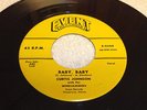 CURTIS JOHNSON Baby, Baby & Teenage Love Affair 1957 EVENT ROCKABILLY 45