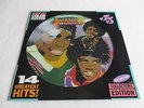MICHAEL JACKSON 14 GREATEST HITS VINYL PICTURE DISC 1984 WITH REAL GLOVE+POSTER