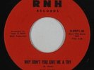 Crossover Soul 45 - Ray Hines - Why Don't You Give Me A Try - RNH - VG++ mp3