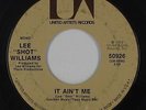 70s Soul 45 - Lee Shot Williams - It Ain't Me - United Artists - mp3