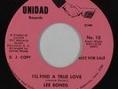Deep Soul Funk 45 - Lee Bonds - I'll Find A True Love - Unidad - mp3