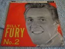 billy fury  no 2 dfe 6699  ep very good