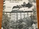Steam Trains and the Golden Spike Railroad Sounds LP 1959 Evans Productions