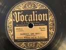 Vocalion 2838 Clarence Williams Orch BIG FAT MAMA  Lester Young  1934 E- 78 rpm