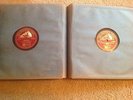 9x COMEDY HARMONISTS  HMV 78rpm in German plus 2 x Russian army choir in folder