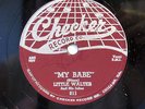 LITTLE WALTER-MY BABE /THUNDER BIRD ON CHECKER BLUES 78RPM-EX+