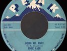 EDDIE CASH Doing All Right ROCKABILLY 45 *hear*