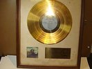 EMERSON LAKE AND PALMER CERTIFIED RIAA GOLD LP