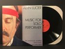 Rare 1982 Alvin Lucier Music For Solo Performer LP Amplified Brain Waves & Perc.