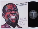 LOUIS ARMSTRONG I've Got The World On A String VERVE LP mono