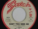 Northern Soul 45 - Specials - Baby You Need Me - Satch - mp3