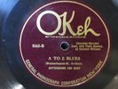 Butterbeans And Susie A To Z Blues Construction Gang OKEH 8163 78