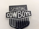 Spiritual Cowboys Enamel Brooch Dave Stewart C'1990 Perfect condition Post Free
