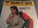 Annette Monkeys Uncle w/Beach Boys  Promo w/RARE P.S. 7