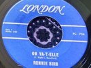 Harp-Wailing French Mod Garage Punk Stomper 45 Ronnie Bird Ou Va-T-Elle EX HEAR