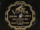 78 RPM -- Cannon's Jug Stompers, Victor 38566, EE+  Blues - Jug Band - Rag