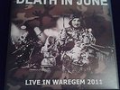 DEATH IN JUNE  LIVE IN WAREGEM 2011, POSTER, GOLDEN STAMP    10