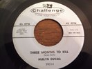 Bopper, Huelyn Duvall, Three Months To Kill, Challenge promo # 59014, vg++