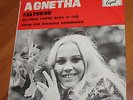AGNETHA FÄLTSKOG En Gang Fanns Bara Vi Tva / Fram För Svenska / Vinyl 7'' ABBA