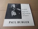 Paul Burger Bach Cello Suites 2+4 Swiss Private ARCO LP