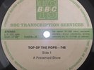 Rare  BBC TRANSCRIPTION SERVICES LP Top Of The Pops 1/3/79 PISTOLS LIZZY SKIDS