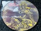 IRON MAIDEN  RUNNING FREE/SANCTUARY  VERY RARE PROMO PICTURE DISC  1990  EMI