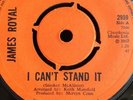 JAMES ROYAL 'I CANT STAND IT' CBS MOD 60'S RARE NORTHERN SOUL